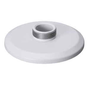 Soporte de techo - Apto para domos motorizadas - Fabricado en aluminio - 37 (Al) x 169 (Ø) mm - Pasador de cables