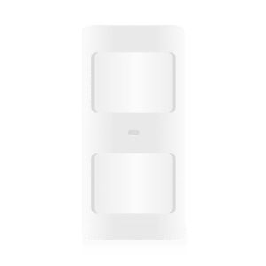 Detector PIR anti mascotas - Inalámbrico - Antena interna - Indicador LED de baja bateria - Rango de detección 8 m / 110º - Alimentación 2 pilas AA 1.5 V LR6