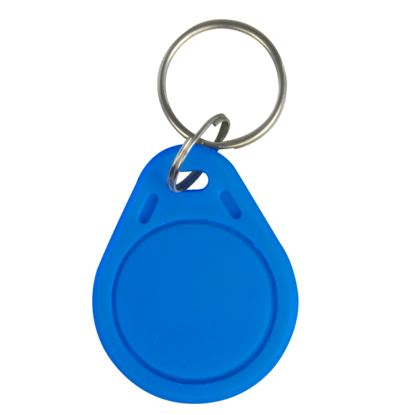 Llavero TAG de proximidad numerado - ID por radiofrecuencia - EM pasivo | Color azul - Baja frecuencia 125 kHz - Ligera y portable - Máxima seguridad