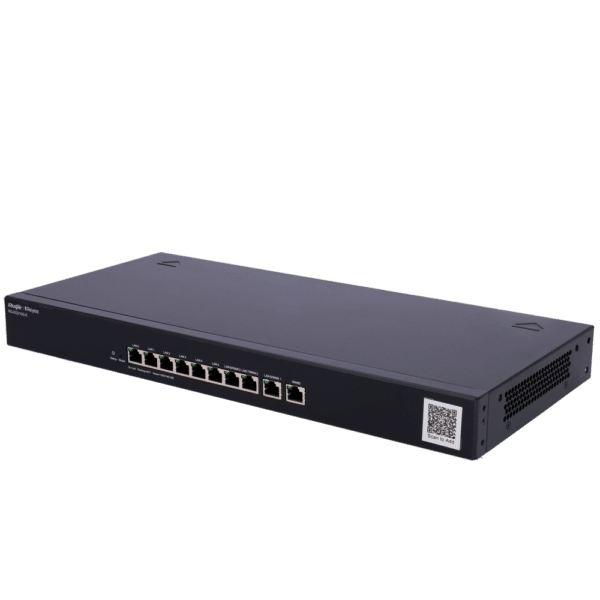 Reyee - Router Controlador Gestionable - 10 Puertos RJ45 10/100 /1000 Mbps - Admite configurar hasta 4 puertos como WAN - Hasta 1 Gbps de ancho de banda