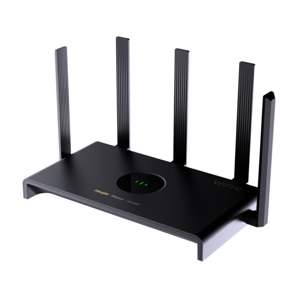 Reyee Router Gigabit Mesh Wi-Fi 6 AX3000 - Agregación de enlaces en WAN - 4 Puertos RJ45 10/100/1000 Mbps - 802.11ax 2x2 y doble banda 2