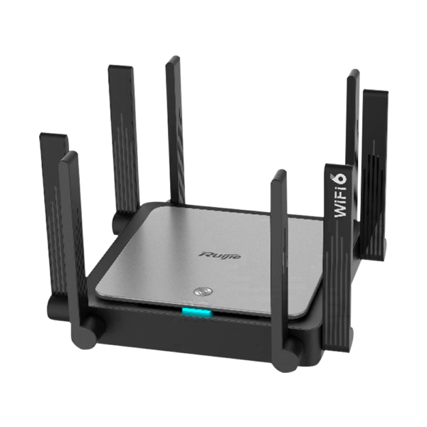 Reyee - Router Gigabit Mesh WiFi 6 AX3200 - 5 Puertos RJ45 10/100/1000 Mbps - 802.11ax 4x4 y doble banda 2