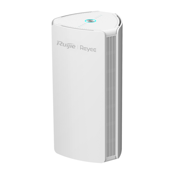 Reyee Router Gigabit Mesh Wi-Fi 6 AX1800 - 3 Puertos RJ45 10/100/1000 Mbps - 802.11ax 2x2 doble banda 2.4 y 5 GHz  - Gestión Remota a través de Cloud y App - Control Parental