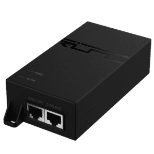 Ruijie - Inyector Hi-PoE IEEE802.3bt - Puertos RJ45 MultiGigabit 10/100/1000/2500 Mbps - Potencia 60 W - Distancia máxima 100 m - Diseño Compacto