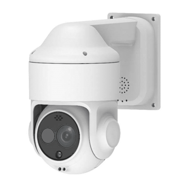 Raythink speed dome bi-espectro PD2 series - Sensor térmico 256x192 VOx sin refrigerar 12μm - Sensibilidad térmica ≤40mK@25°C