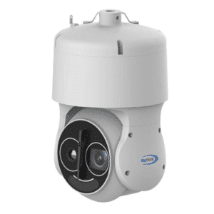 Raythink speed dome bi-espectro PD4 series - Sensor térmico 640x512 VOx sin refrigerar 12μm - Sensibilidad térmica ≤40mK (@25°C