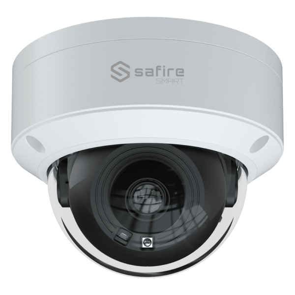 Safire Smart - Cámara Domo IP gama B1 económica - Resolución 4 Megapíxel (2566x1440) - Lente 2.8 mm | IR 30m - Reglas VCA - Impermeabilidad IP67 & IK10 | PoE (IEEE802.3af)
