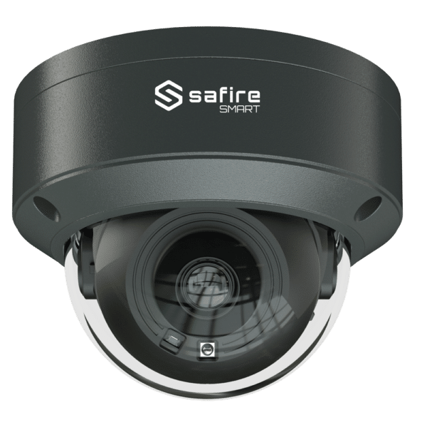 Safire Smart - Cámara Domo IP gama B1 económico - Resolución 4 Megapíxel (2566x1440) - Lente 2.8 mm | IR 30m - Reglas VCA - Impermeabilidad IP67 & IK10 | PoE (IEEE802.3af)