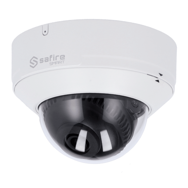 Safire Smart - Cámara Domo IP gama I1 AI Avanzado - Resolución 4 Megapíxel (2592x1520) - Lente 2.8 mm | Audio & Alarmas | IR 30m - AI Avanzada:Perimetral