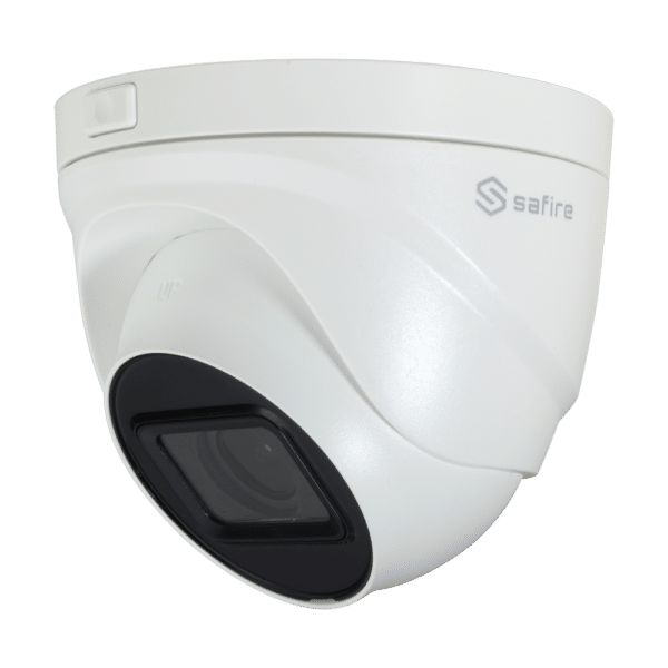 Cámara Domo IP Safire - 4 Megapixel (2560×1440) - Lente Motorizada varifocal 2.8~12 mm  - Compresión H.265+/H.265/H.264+/H.264 - WDR 120 dB - Impermeable IP67