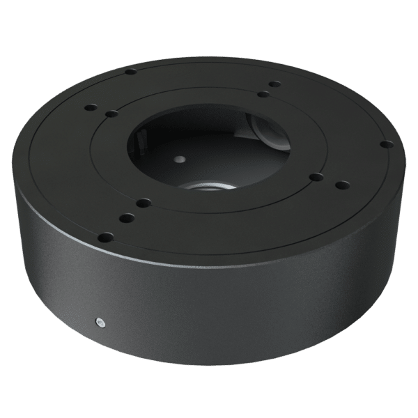 Caja de conexiones Safire Smart - Para cámaras domo - Apto para uso exterior IP65 - Instalación en techo o pared - Diámetro de la base 132 mm - Pasador de cables