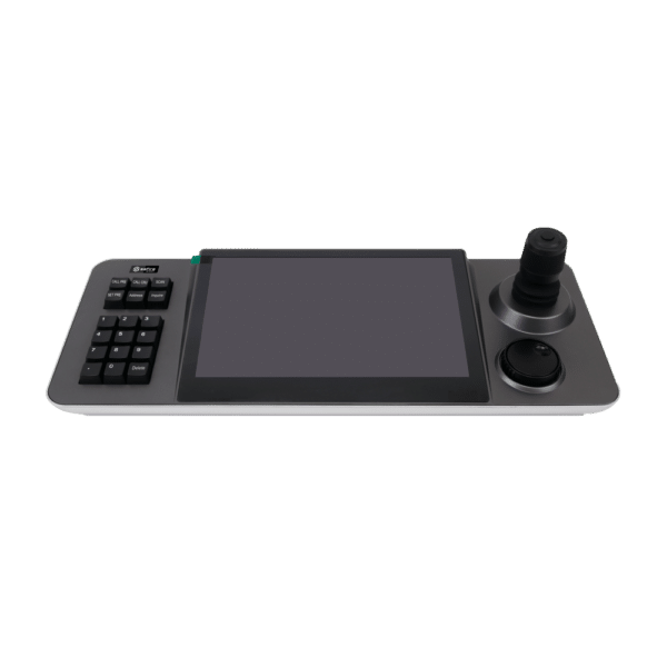 Teclado IP Safire Smart - Doble interfaz: directo o red - Pantalla LCD TFT 10.1" - Red por IP con conector RJ45 - Joystick 4 axis - Captura de imágenes en local por USB