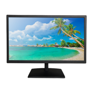 Monitor SAFIRE LED 22" 4N1 - Diseñado para videovigilancia 24/7 - HDMI y BNC - Resolución 1920x1080 - Sin distorsión de la imagen - Soporte VESA 100x100 mm