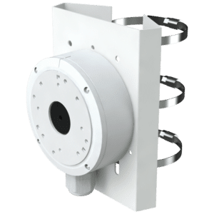 Soporte techo Safire Smart - Altura 215 mm - Diámetro de la base para cámaras 139.3 mm - Apto para uso en exterior - Color blanco - Fabricado en aleación de aluminio