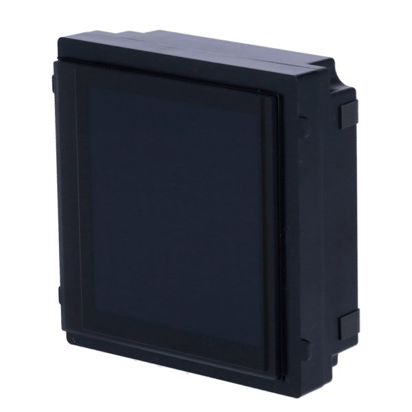 Módulo de extensión - Pantalla táctil IPS 4" | Teclado y directorio - Apertura con tarjeta MF y PIN - Almacentamiento 500 contactos - Apto para exterior IP65 | IK08 - Montaje modular