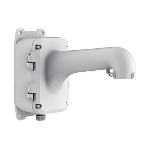 Soporte de pared Safire Smart - Para cámaras domo - Longitud del brazo 388 mm  - Apto para uso en exterior - Aleación de aluminio - Incluye caja de conexión