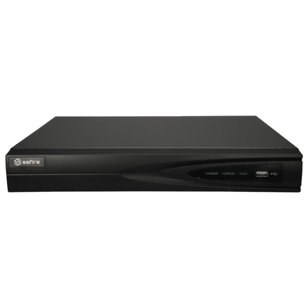 Videograbador 5n1 Safire - 4CH HDTVI/HDCVI/AHD/CVBS/ 4+1 IP - 4Mpx Lite (15FPS) - Salida HDMI Full HD y VGA - Audio Sobre Coaxial / Alarmas - Rec. Facial y TrueSense