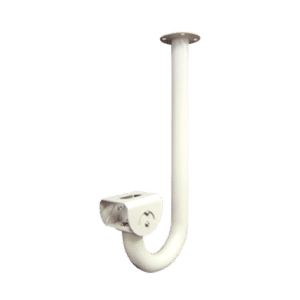 Soporte de techo para carcasa - Compatible con HS250W - 470 (Al) x 85 (An) x 240 (Fo) - Carga máxima 15 Kg - Aluminio / Color marfil - Giro horizontal 360º / vertical 85º