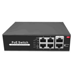 Cctv & Alarmas switch PoE SW0604POE-65-E PoE
