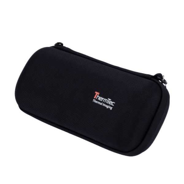 ThermTec - Funda semirígida Cyclops - Color negro - Cierre de cremallera
