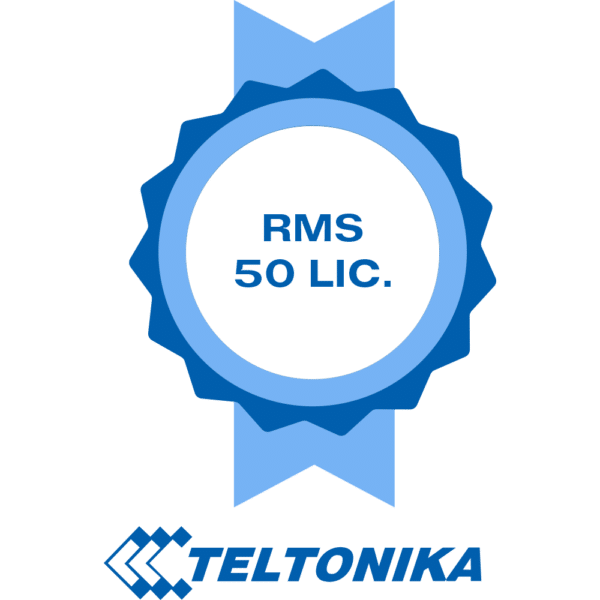 Licencias Plataforma Teltonika RMS - Pack de 50 Licencias (Créditos) - Monitorización remota Router Teltonika - Configuración remota Router Teltonika - Gestión Telnet / SFTP / SSH / HTTP / HTTPS - 1 Licencia permite gestión de 1 router por 1 mes