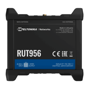 Teltonika Router 4G Industrial - 4 puertos Ethernet RJ45 Fast Ethernet - Dual SIM 4G (LTE) Cat 4 hasta 150Mbps - 3x Entrada + 3x Salida Digital + RS232 + RS485 - Wi-Fi 802.11b/g/n 2.4GHz - GNSS