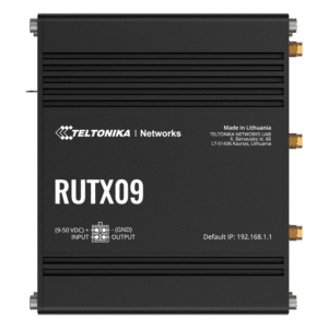 Teltonika Router 4G Industrial - Dual SIM 4G Cat 6 - 1x Entrada/Salida Digital - Carcasa Aluminio - Posicionamiento GNSS - 4 puertos Ethernet RJ45 Gigabit