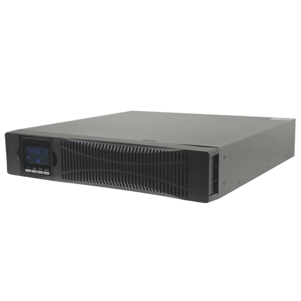 SAI online para instalar en rack o torre - Potencia 2000VA/1800W - 2 salidas SAI/UPS protegidas - Tiempo de recarga 4h 90% - Hot swappable - 4 baterías de plomo-ácido selladas (incluidas)