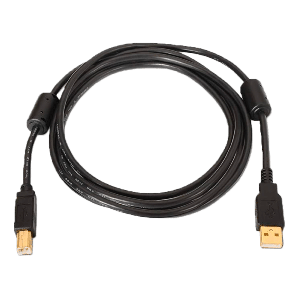 Cable USB 2.0 - Para Impresora - Conectores tipo A/M-B/M - Longitud 5