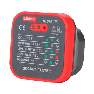 UNI-TREND Tester de tomas UT07A-UK
