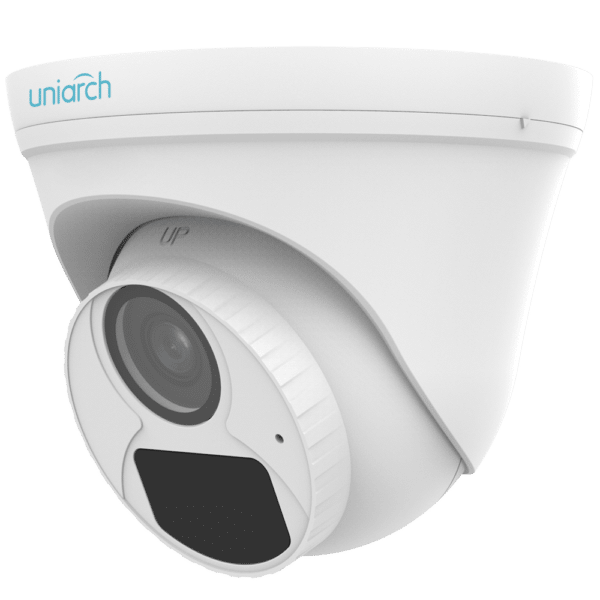 Cámara IP 2 Megapixel - Gama Uniarch - 1/2.8" Progressive Scan CMOS - Lente 2.8 mm - IR LEDs Alcance 30 m - Interfaz WEB