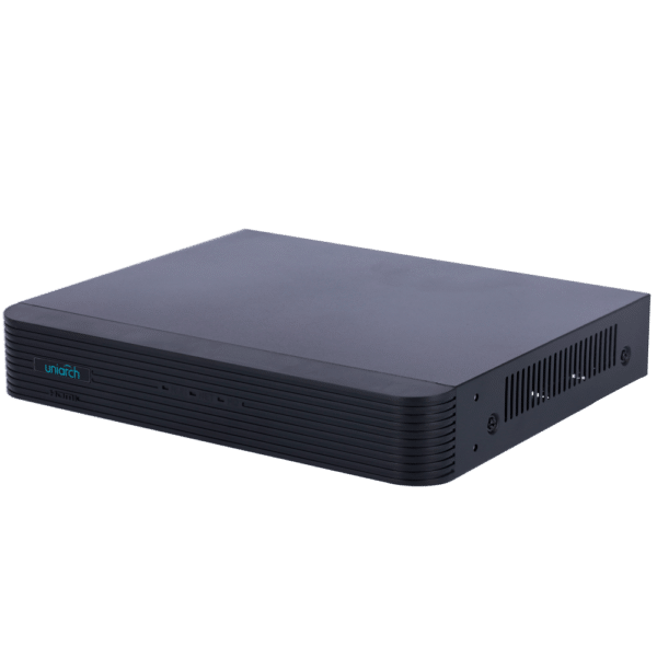 Videograbador 5n1 - Uniarch - 8 CH HDTVI / HDCVI / AHD / CVBS + 4 extra IP - Audio  - Admite 1 disco duro
