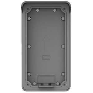 X-Security - Soporte de superficie para XS-3211E-MB(X) - Un módulo - 196mm (Al) x 114mm (An) x 67mm (Fo) - Fabricado en aleación de aluminio - Conexión versátil con orificios de conexión