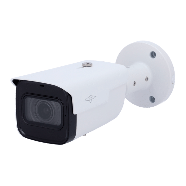 Cámara Bullet IP X-Security - 4 Megapíxel  (2560 × 1440) - Lente 2.7–13.5 mm / LEDs Alcance 60 m - WDR 120 dB | Micrófono integrado - PoE | H.265+ - Funciones inteligentes