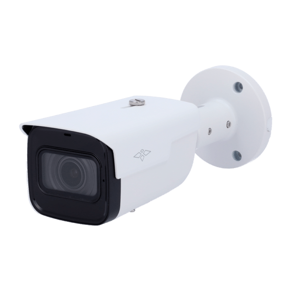 Cámara Bullet IP X-Security - 8 Megapíxel  (3840 × 2160) - Lente 2.7–13.5 mm / LEDs Alcance 60 m - WDR 120 dB | Micrófono integrado - PoE | H.265+ - Funciones inteligentes