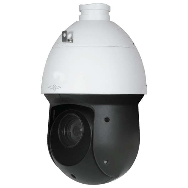 Cámara IP PTZ X-Security 8 Mpx Gama Ultra - 1/2.8” STARVIS CMOS - Lente varifocal 5-125 mm (25x) -  Distancia IR 100 m. > codificación H.265+ - Funciones Inteligentes - IP66 | Audio | Alarmas