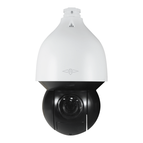Cámara IP PTZ X-Security 2 Mpx Gama Ultra - Autotracking / Detección de rostro - Compresión H.265+ - Lente varifocal 5.4-135 mm (X25) - Audio / Alta velocidad 400º/segundo - WizSense: Filtro de falsa alarma