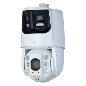 X-Security PTZ IP gama ULTRA - Doble Lente (Panorámica 4Mpx + PTZ 4Mpx) - Lente PTZ 5~125 mm | 25X  | Face Detection - Lente panorámica 2.8 mm | Dual Light 200 m - AutoTracking | Alarmas | Audio | MicroSD | IP66 - IVS | Active Deterrence | Smartlight