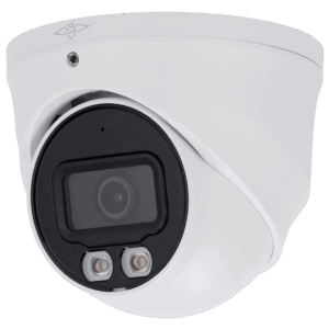 Cámara Turret HDCVI X-Security - CMOS 4K - Lente 3.6 mm - WDR(120dB) - Luz dual: IR + Blanco alcance 40 m | Micrófono - Impermeable IP67