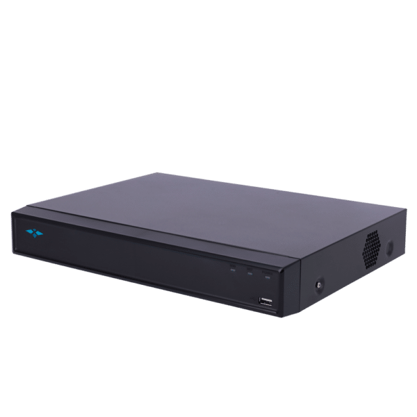 Videograbador 5n1 X-Security - 8 CH HDTVI/HDCVI/AHD/CVBS (4K) + 8 IP (8Mpx) - Alarmas | Audio sobre coaxial - Resolución 4K (7FPS) - 2 CH Reconocimiento facial - 8 CH Reconocimiento de humanos y vehículos