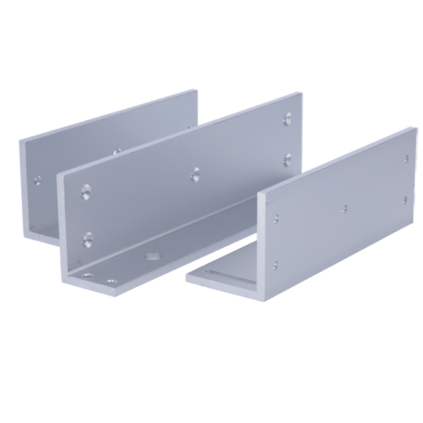 Perfil en Z para ventosas - Compatible con YF-500A - Para apertura hacia el interior - Compuesto por 3 perfiles L - Alta resistencia y durabilidad - Fabricado en duraluminio