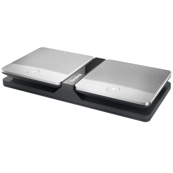 Micrófono inalámbrico - Rango de captación 3m y 360º - Rango de frecuencias 100Hz -7 KHz - Boton de Mute con indicador LED - Accesorio para sist. Teams de Yealink