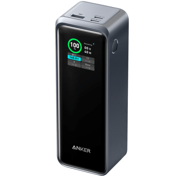 Anker Power Bank con pantalla LCD - Capacidad 27650mAh  - Entradas 2x USB-C - Salidas 2x USB-C