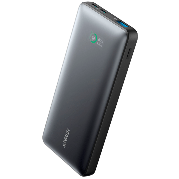 Anker Power bank con pantalla - Capacidad 10000mAh - Entradas cable integrado