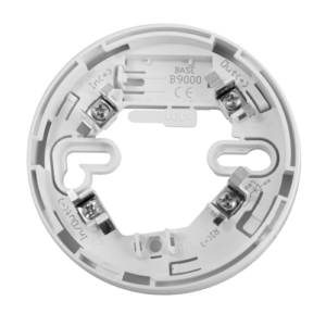 Base de perfil bajo - compatible con toda la gama DMTECH - Necesaria para instalación de detector - Marca de montaje fácil - Posibilidad de bloquear el detector a la base - Compatible con piloto indicador de acción