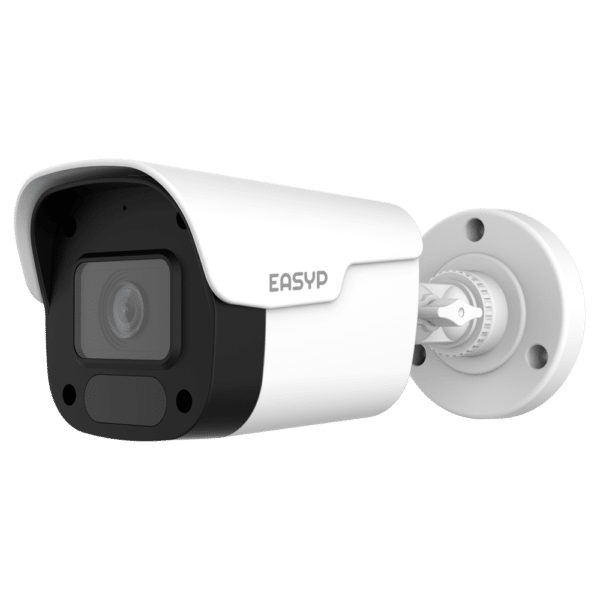 Cámara Bullet IP 2MP EASY-P - Resolución 2 Megapíxel (1920x1080) - Lente Motorizada 2.8 mm | IR 25m - Soporte Nativo de Motion Detect 2.0 y UMD - Impermeabilidad IP66 | PoE (IEEE802.3af) | P2P