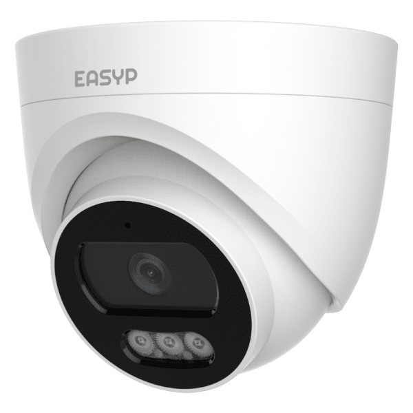 Cámara Turret IP EASY-P - Resolución 2 Megapíxel (1920x1080) - Lente Motorizada 2.8 mm | IR 25m - Soporte Nativo de Motion Detect 2.0 y UMD - Impermeabilidad IP67 | PoE (IEEE802.3af) | P2P