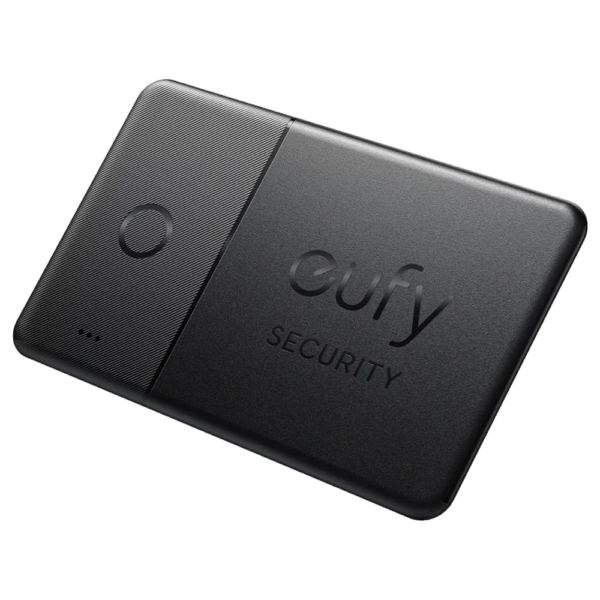 Eufy by Anker Smart Track Card - Bluetooth - Compatible con iOS Apple Find My - Botón de enlace rápido - Batería de larga duración - Localización precisa