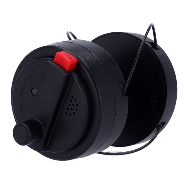 Protección electrónica antihurto EAS - RF 8.2 MHz | Desbloqueo magnético - Doble alarma con correas en forma de araña - Dimensiones: 50 (Ø) mm - Compatible con antenas RF