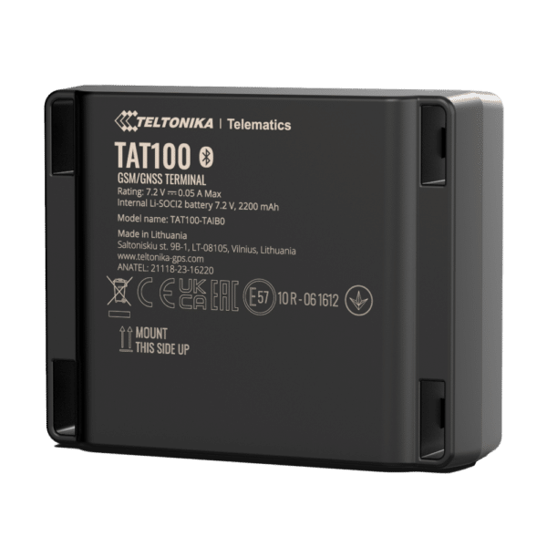 Tracker autónomo de seguridad personal Teltonika - Batería interna - Hasta 4 años de duración - Totalmente portatil - 2G y BLE para TK-EYE - Apto para exterior IP68